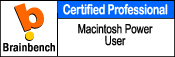 Brainbench Certified Macintosh Power User